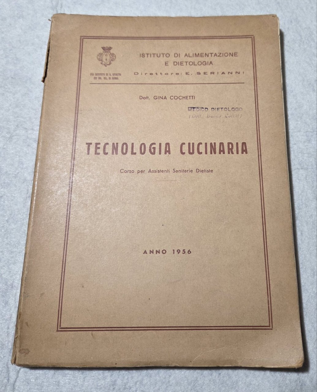 Tecnologia cucinaria - Corso per assistenti sanitarie dietiste | Immagine principale