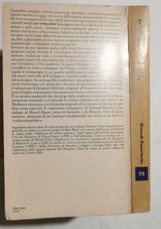 Tempo della Chiesa e tempo dcel mercante - E altri …