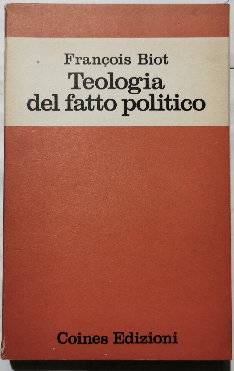Teologia del fatto politico