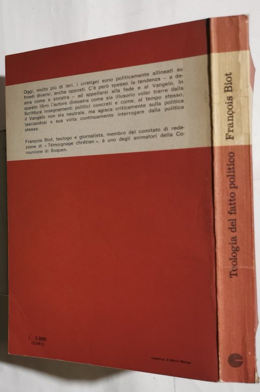 Teologia del fatto politico