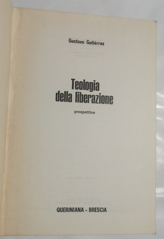 Teologia della liberazione