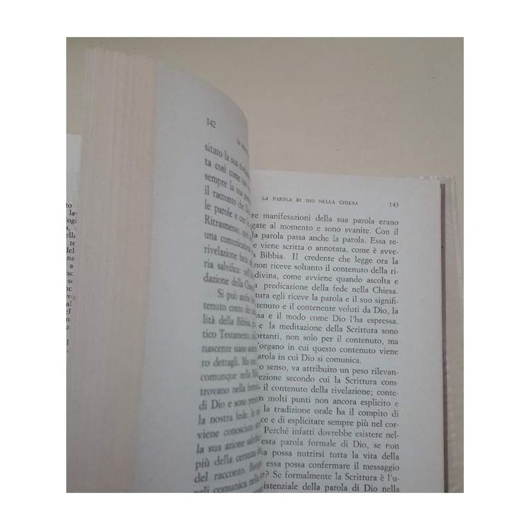 TEOLOGIA DELLA PAROLA( 1968)