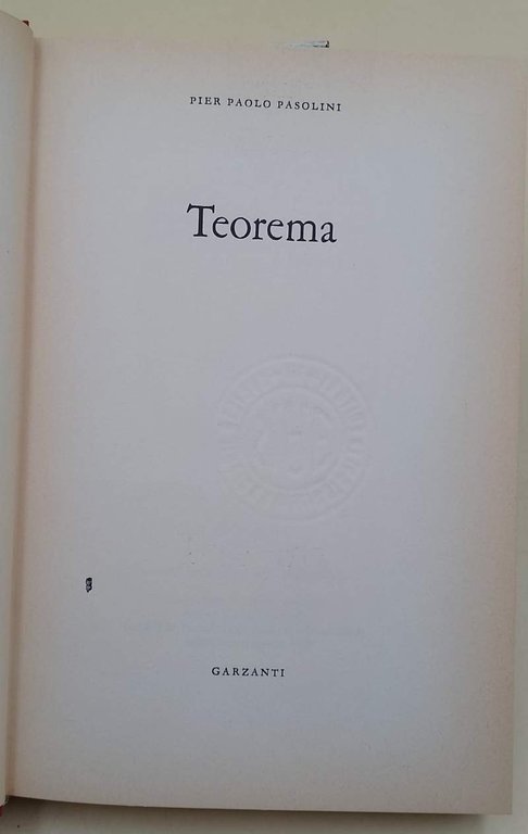 TEOREMA(1968)