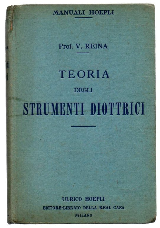 TEORIA DEGLI STRUMENTI DIOTTRICI