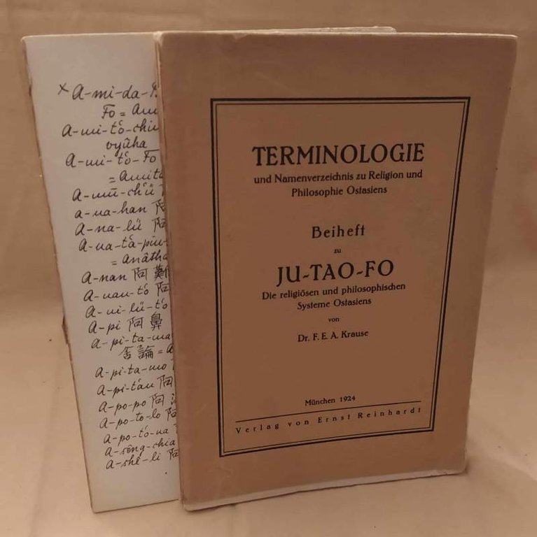 TERMINOLOGIE UND NAMENZERZEICHNIS SU RELIGION UND PHILOSOPHIE OSTASIENS BEIHEFT ZU …
