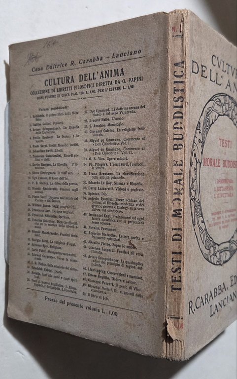 Testi di morale buddistica - Dhammapada - Suttanipata - Itivuttaka