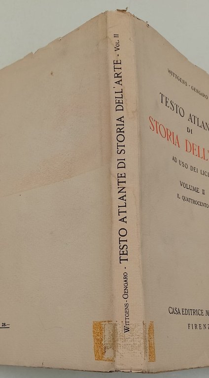 Testo atlante di storia dell'arte ad uso dei licei- vol …