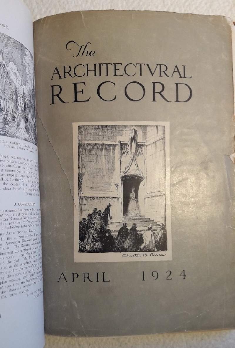 THE ARCHITECTURAL RECORD(1924)