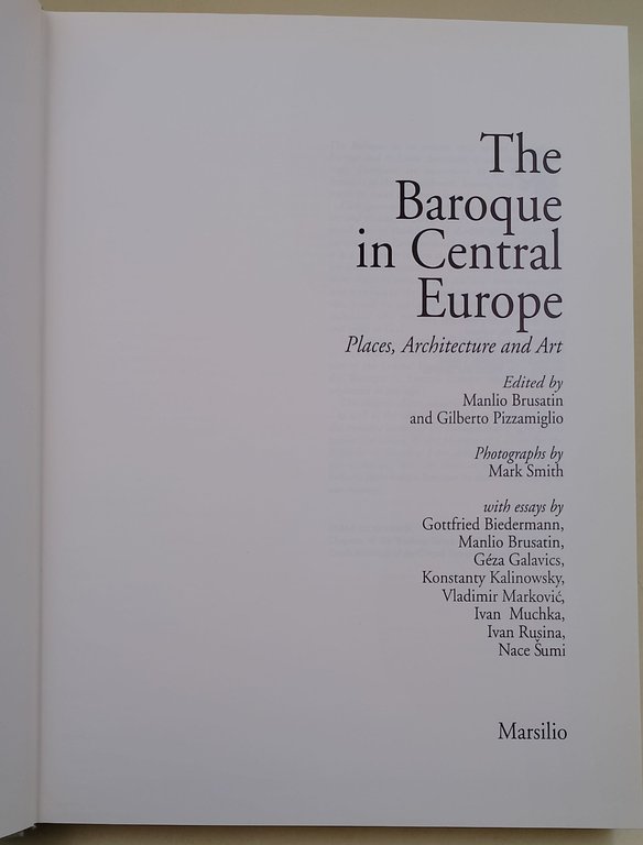The Baroque in Central Europe- Places.Architecture and Art