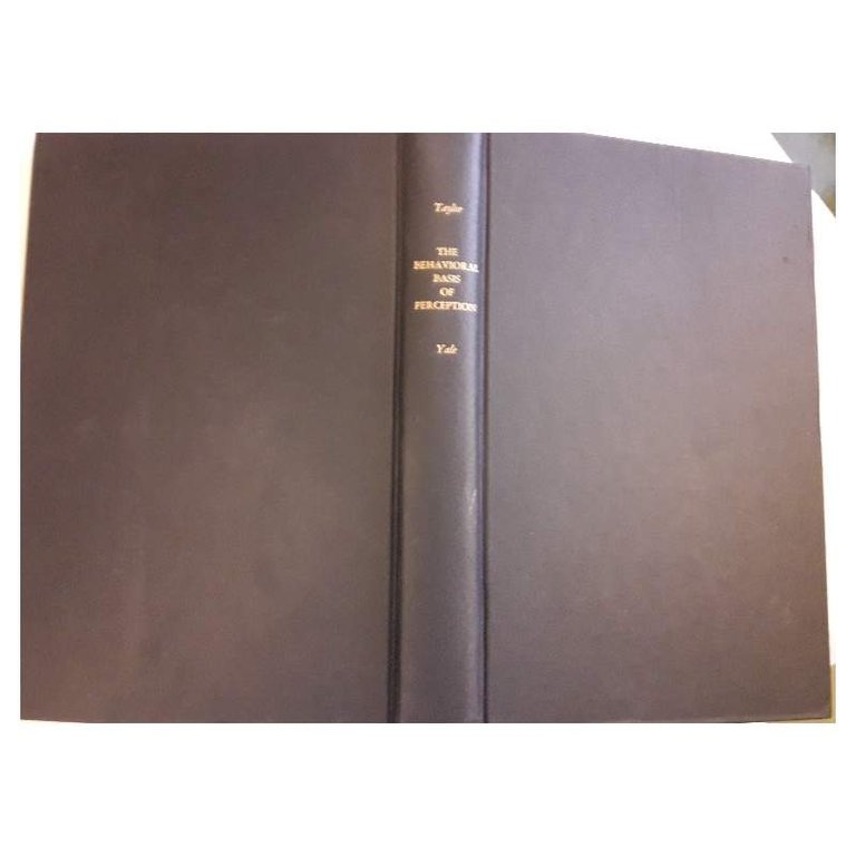 THE BEHAVIORAL BASIS OF PERCEPTION(1962) | Immagine Gallery 5