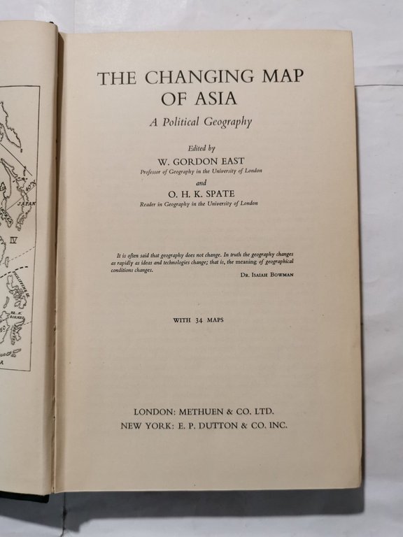 The changing map of Asia - A Political Geography