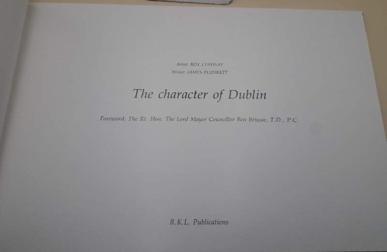THE CHARACTER OF DUBLIN (1988)