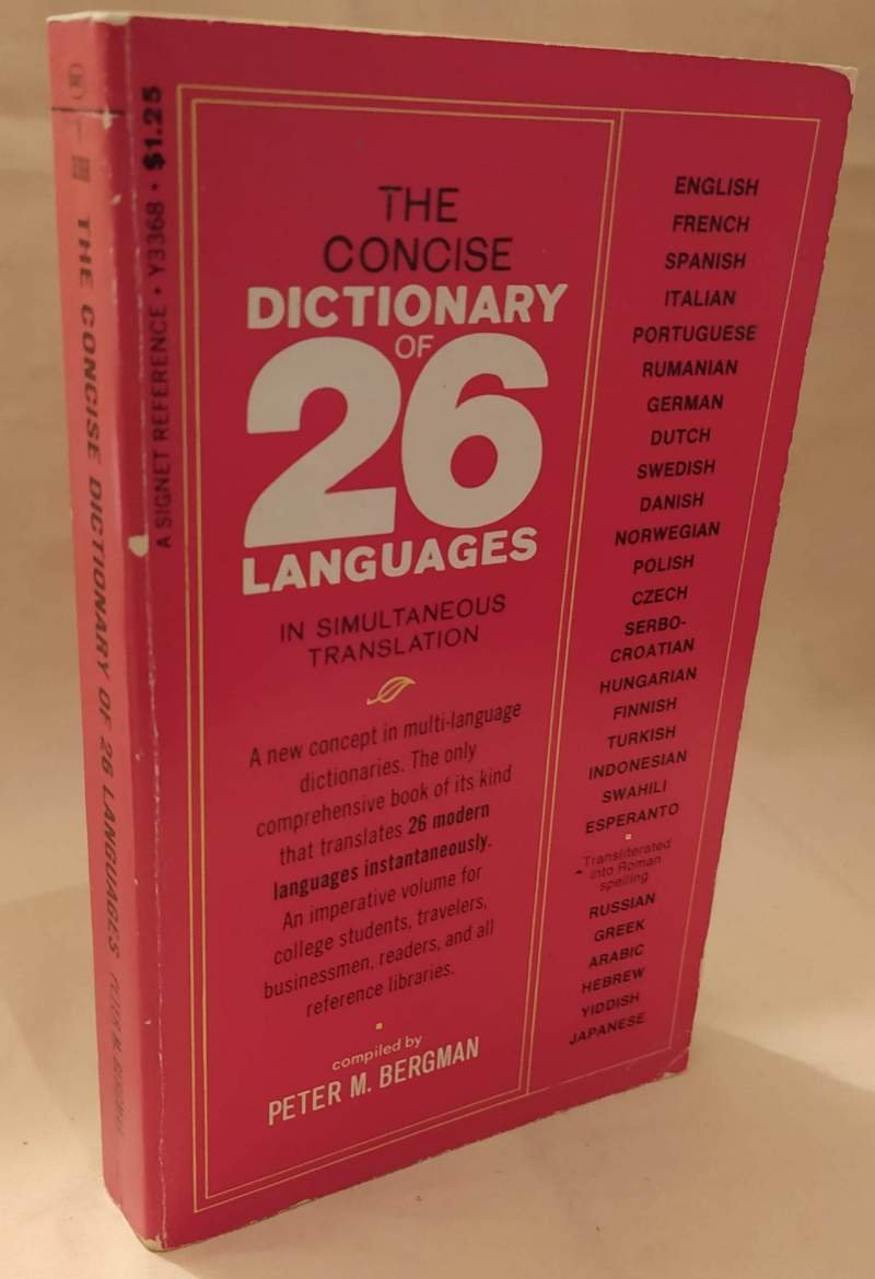 THE CONCISE OF 26 LANGUAGES in simultaneous translation (1968) | Immagine principale