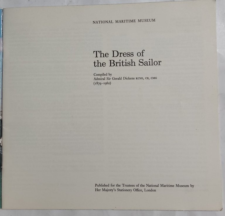 The Dress of the British Sailor