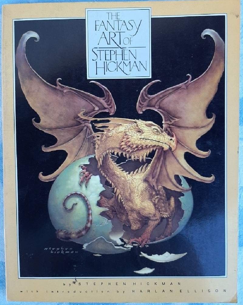 THE FANTASY ART OF STEPHEN HICKMAN( 1988)