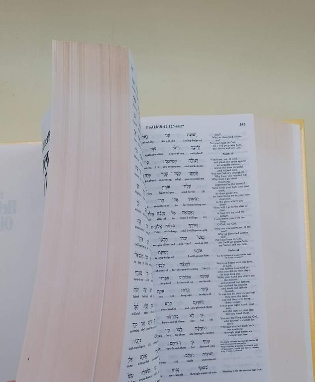 THE INTERLINEAR NIV- HEBREW-ENGLISH OLD TESTAMENT(1987)