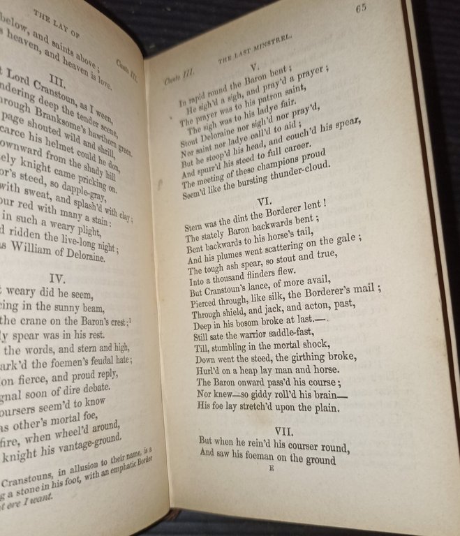 The lay of the last minstrel