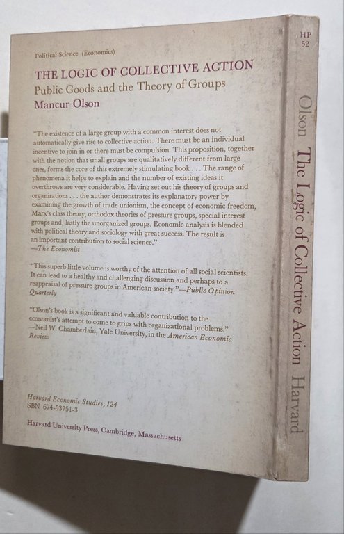 The logic of Collective Action - Public Gods and the …