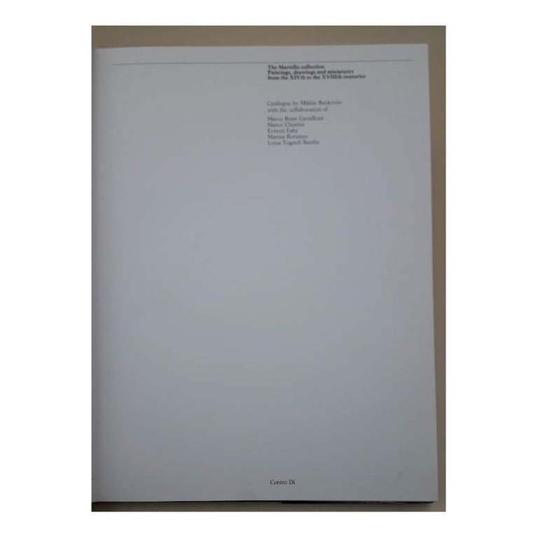 THE MARTELLO COLLECTION-PAINTING, DRAWINGS AND MINIATURES FROM THE XIV TI …