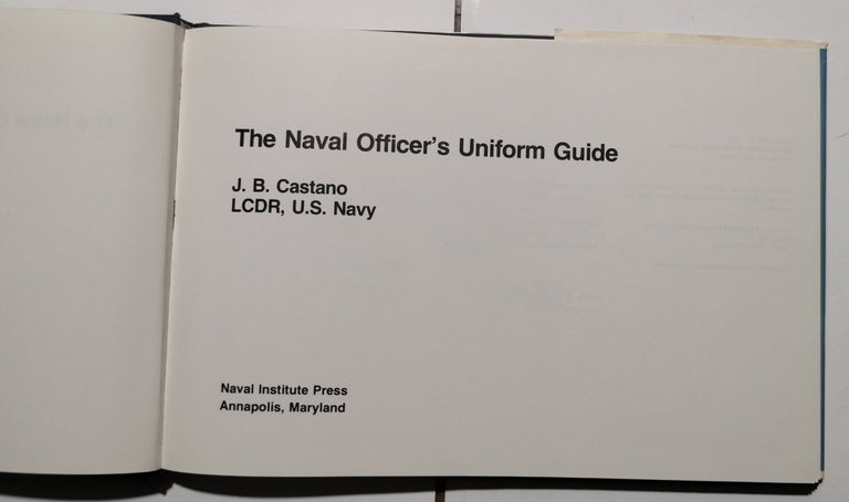 The Naval officer's Uniform Guide