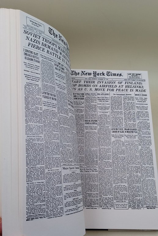 The New York Times-Page One-Special Commemorative Edition celebrating th 100th …