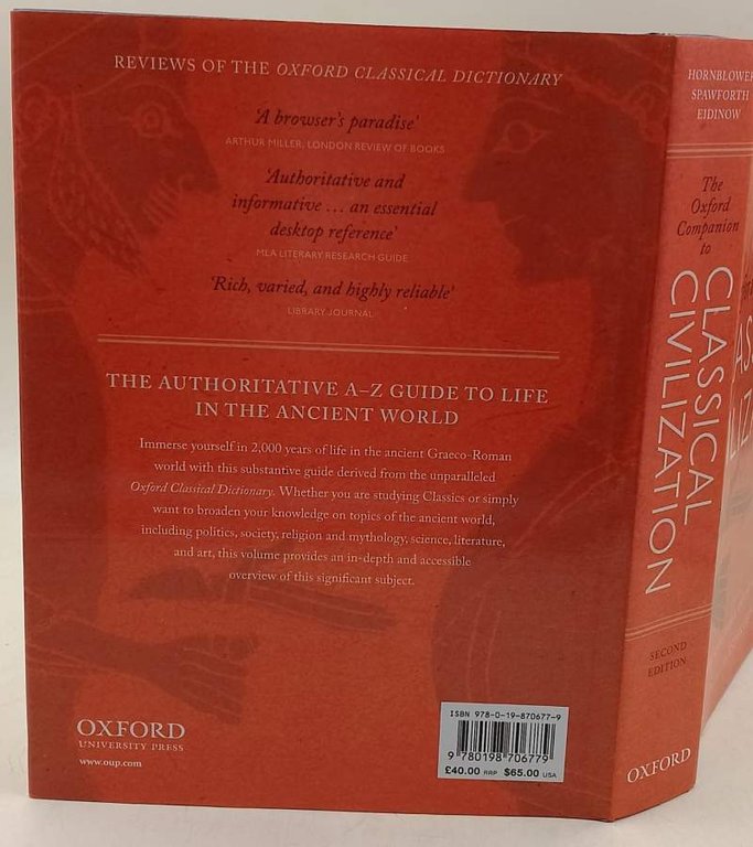 THE OXFORD COMPANION TO CLASSICAL CIVILIZATION(2014)