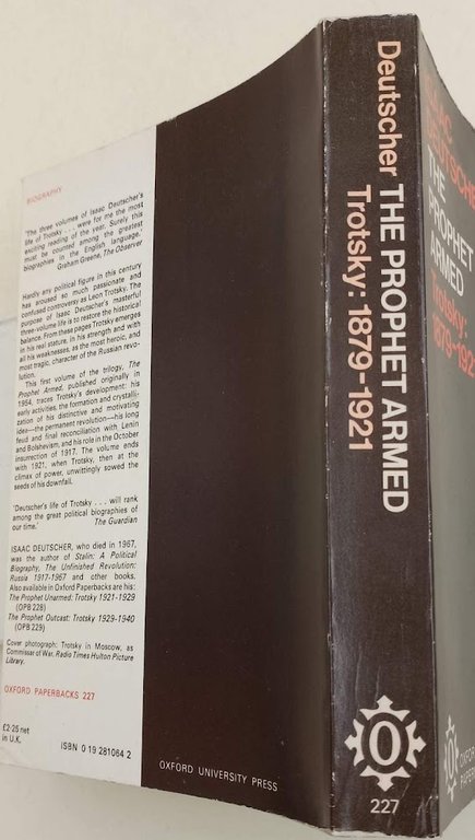 THE PROPHET ARMED- TROTSKY:1879-1021( 1976)