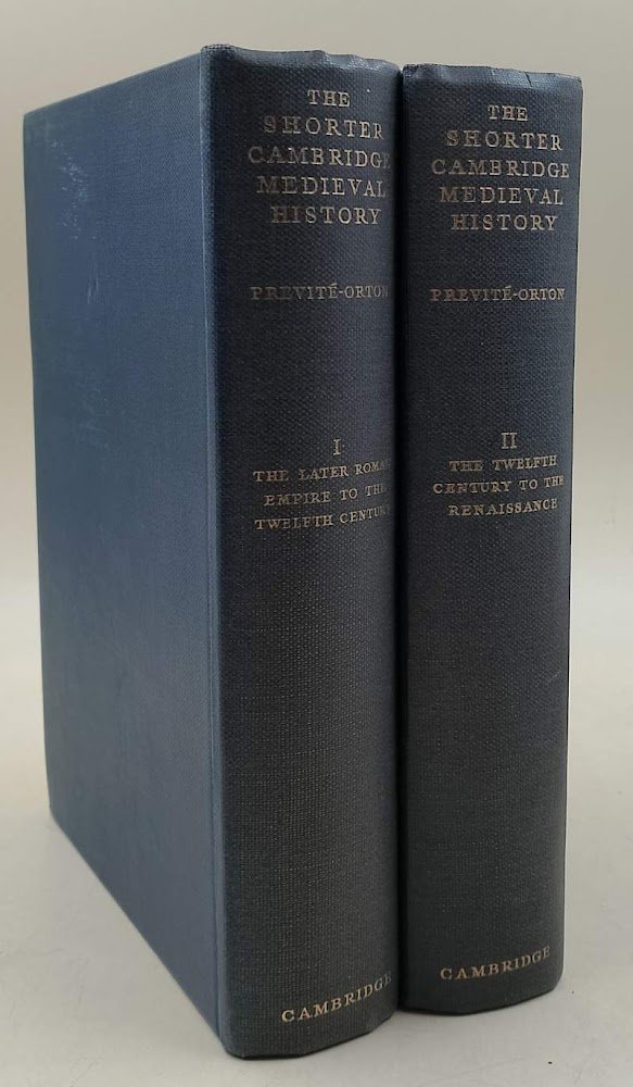 THE SHORTER CAMBRIDGE MEDIEVAL HISRORY- 2 VOLL-(1952)