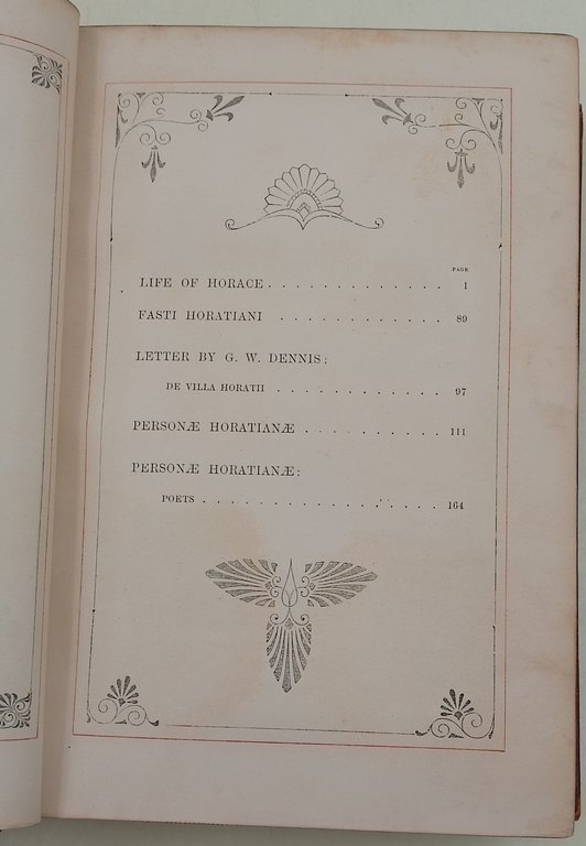 The Works of Quintus Horatius Flaccus illustrated chiefly from the …