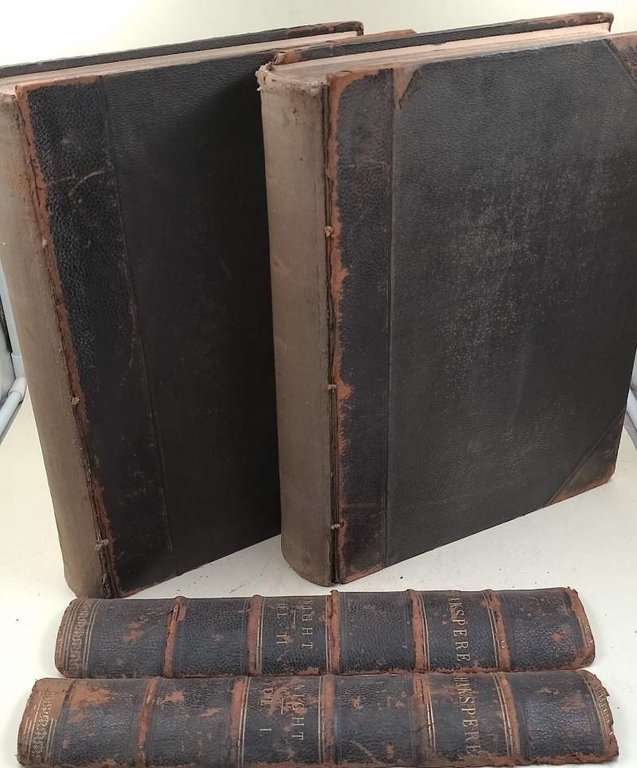 THE WORKS OF WILLIAM SHAKESPEARE-IMPERIAL EDITION - 2 VOLL(FINE '800)