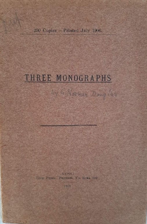 THREE MONOGRAPHS The lost literature of Capri/Tiberius/Saracens and Corsairs in …