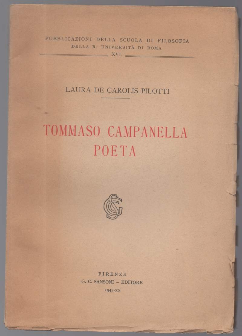 Tommaso Campanella poeta