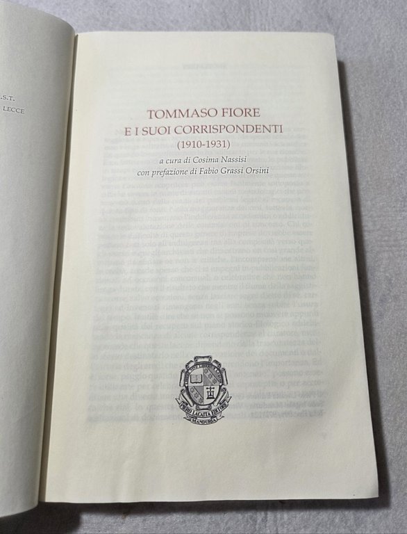 Tommaso Fiore e i suoi corrispondenti ( 1910-1931) | Immagine Gallery 2