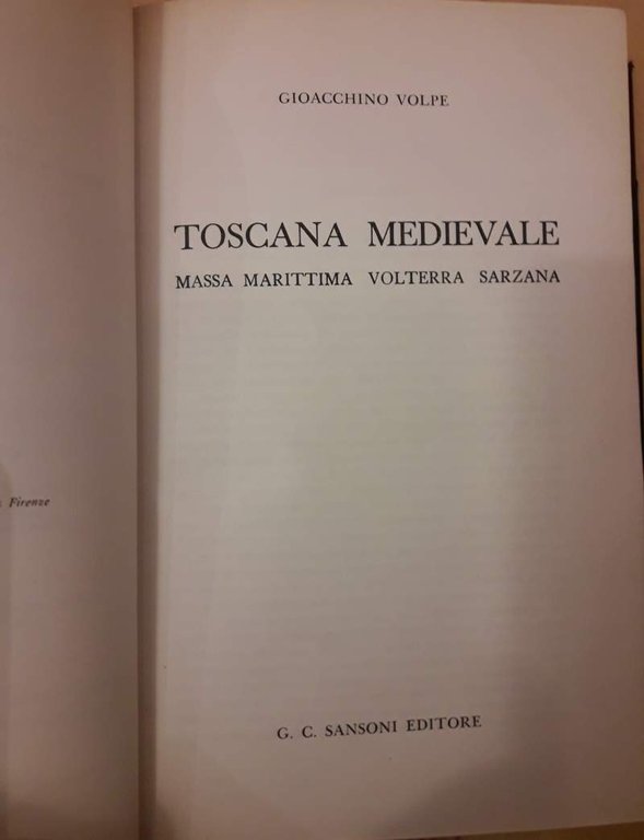 TOSCANA MEDIEVALE-Massa Marittima Volterra Sarzana(1964) | Immagine Gallery 3