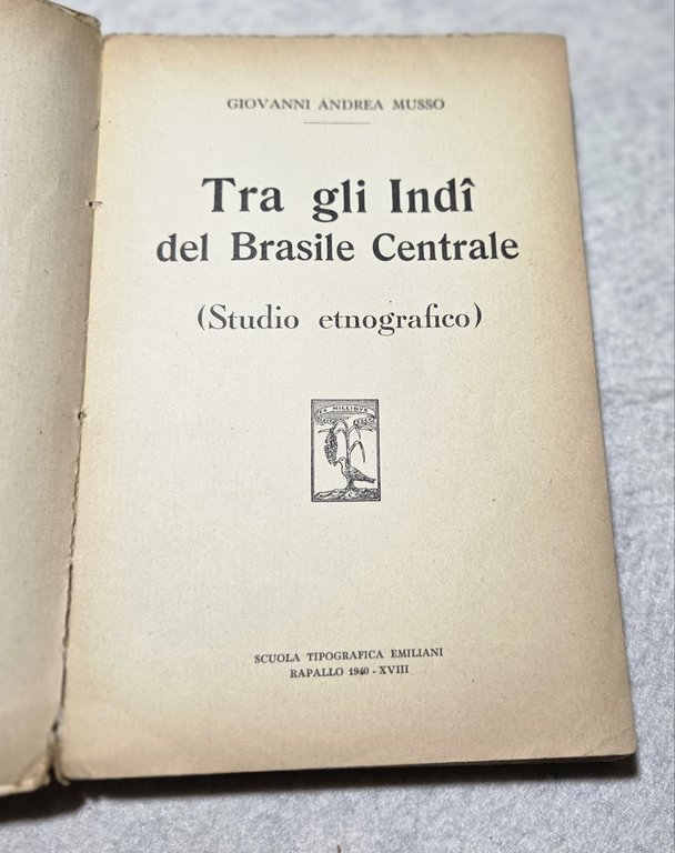 Tra gli Indi del Brasile ( studio etnografico ) | Immagine Gallery 2