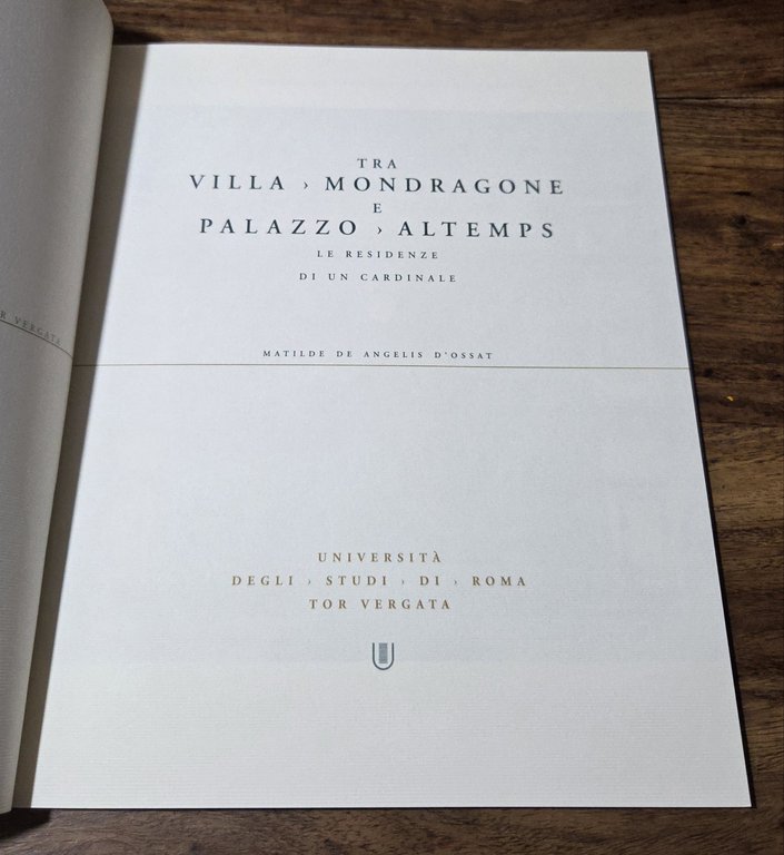 Tra Villa Mondragone e Palazzo Altemps - Le residenze di … | Immagine Gallery 2