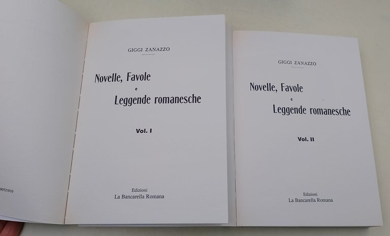 Tradizioni popolari romane-novelle favole e leggende romanesche-2 voll.