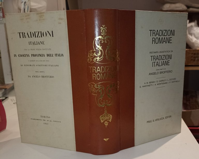 Tradizioni romane ristampa anastatica da Tradizioni italiane