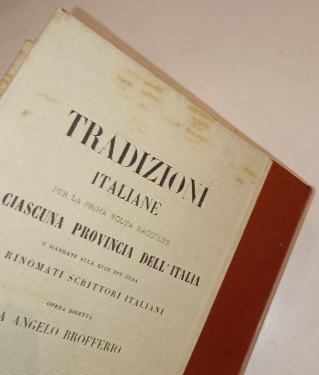 Tradizioni romane ristampa anastatica da Tradizioni italiane