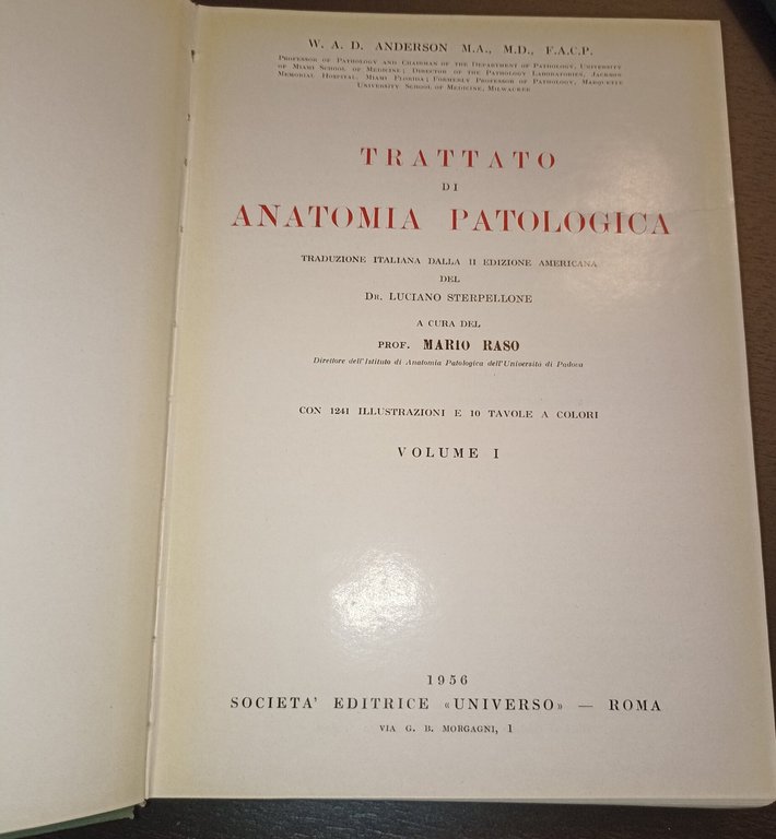 Trattato di anatomia patologica - 3 voll.