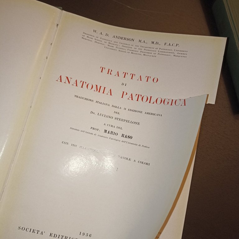Trattato di anatomia patologica - 3 voll.