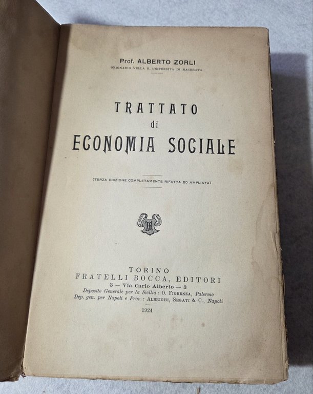 Trattato di Economia Sociale | Immagine Gallery 2