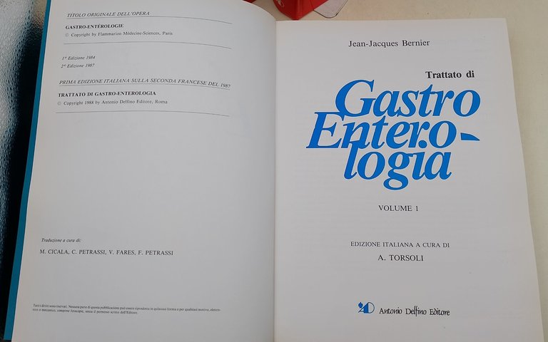 Trattato di Gastroenterologia-3 voll.