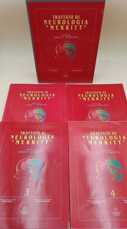 TRATTATO DI NEUROLOGIA MERRITT- 4 VOLL. IN COFANETTO-( 1992)