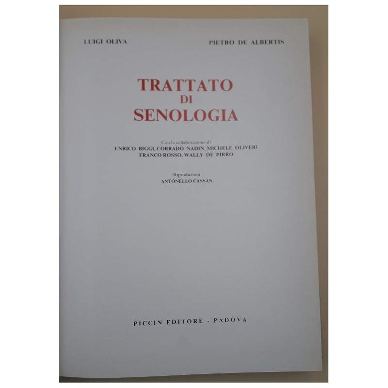 TRATTATO DI SENOLOGIA(1980)