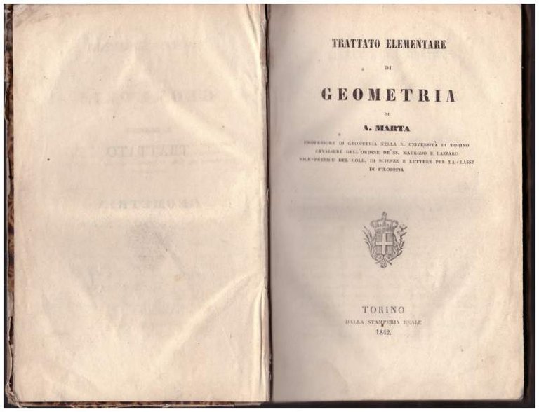 TRATTATO ELEMENTARE DI GEOMETRIA (1842) | Immagine Gallery 3