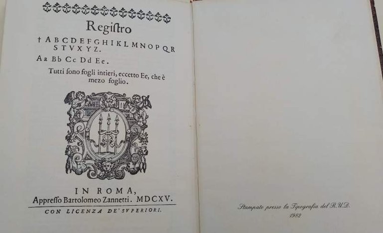TRATTATO NUOVO DELLE COSE MARAVIGLIOSE DELL'ALMA CITTA' DI ROMA ORNATO …