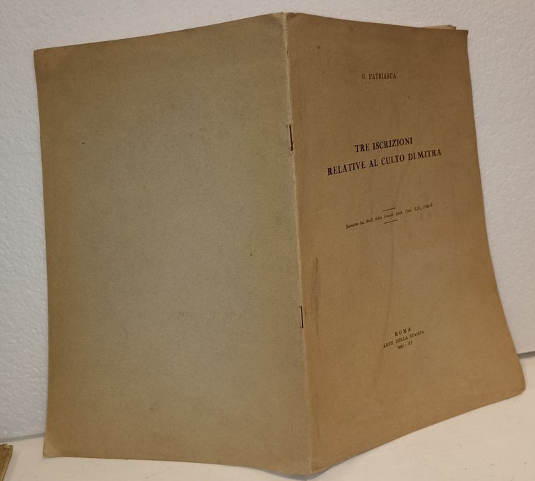 Tre iscrizioni relative al culto di Mitra | Immagine Gallery 2