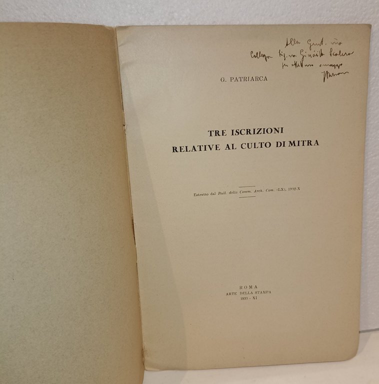 Tre iscrizioni relative al culto di Mitra | Immagine Gallery 3