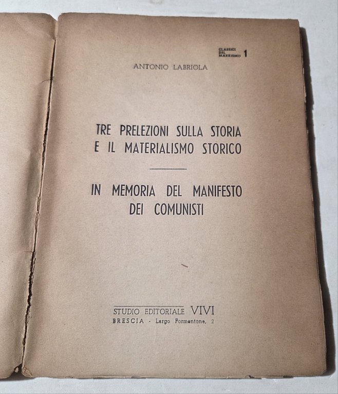 Tre prelezioni sulla storia e il materialismo storico in memoria … | Immagine Gallery 2